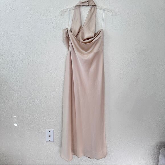 Park & Fifth Cooper Dress In Champagne Large - Picture 7 of 8